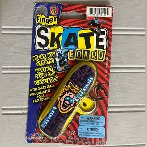 JA-RU Key Chain Finger Skateboard Short Circuit Carry Chain 2010 Stunts